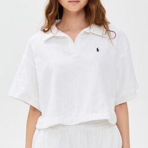 Terry collar shirt & shorts set Polo by Ralph Lauren